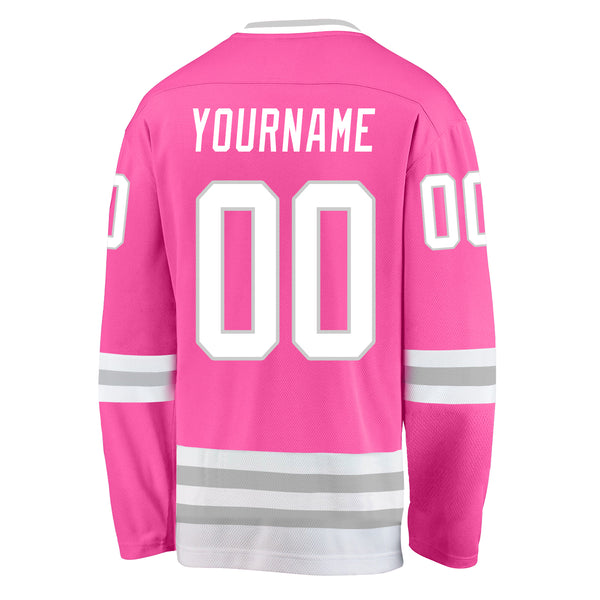 Cheap Custom Red Cream Hockey Jersey Free Shipping – CustomJerseysPro