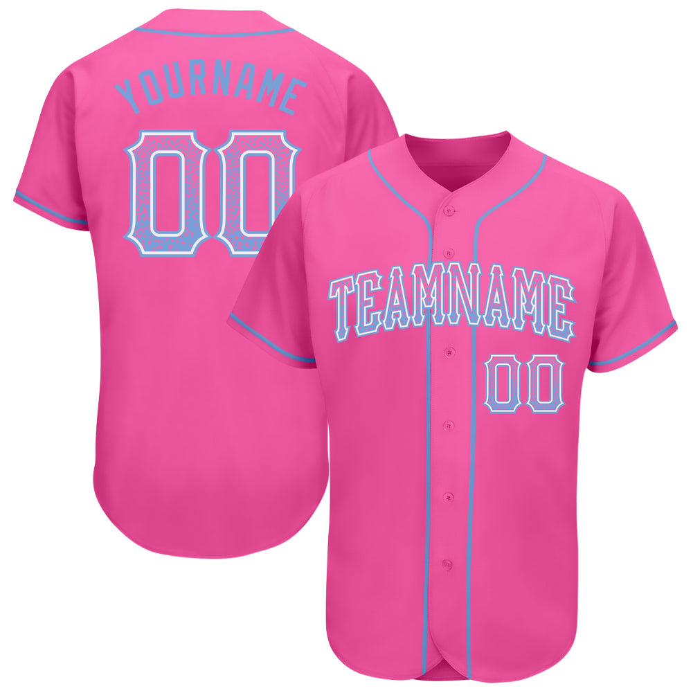 Cheap Custom White Pink-Light Blue Authentic Drift Fashion Baseball Jersey  Free Shipping – CustomJerseysPro