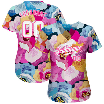 Nouvette Philadelphia Phillies Tropical Flower Hawaiian Shirt