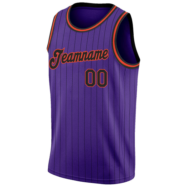 Wholesale Purple and Black Sublimated Sportswear Tank Tee