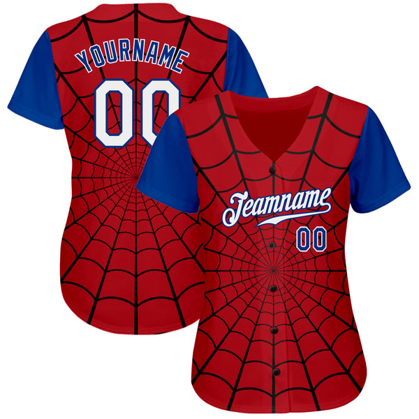 Custom Red White-Black Baseball Jersey – CustomJerseysPro