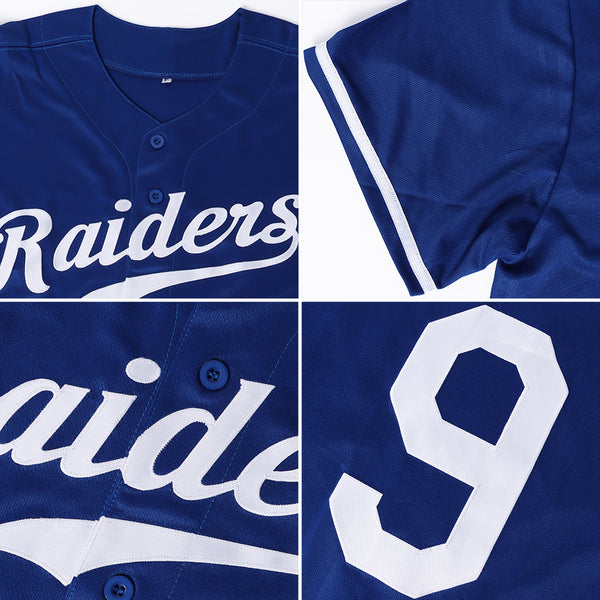 LA Dodgers Majestic Blue & White Mesh Sleeves Jersey Sewn Logo