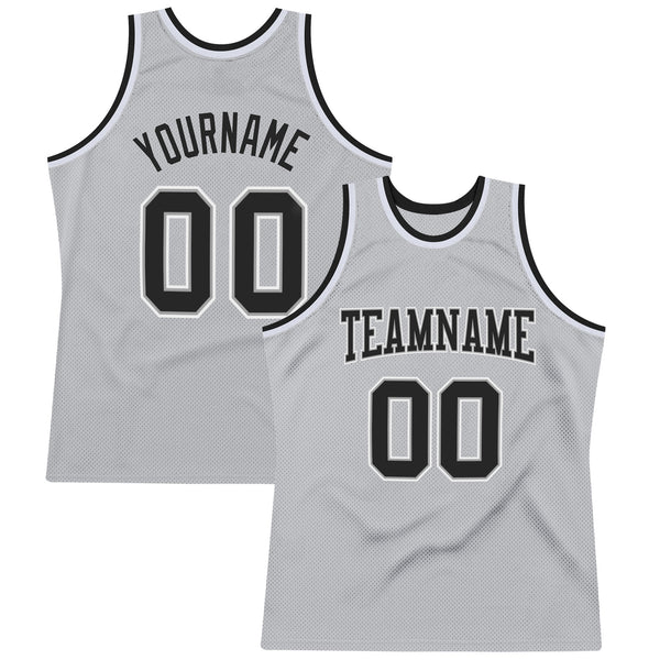 Sale Build White Basketball Black Rib-Knit Jersey Gold – CustomJerseysPro