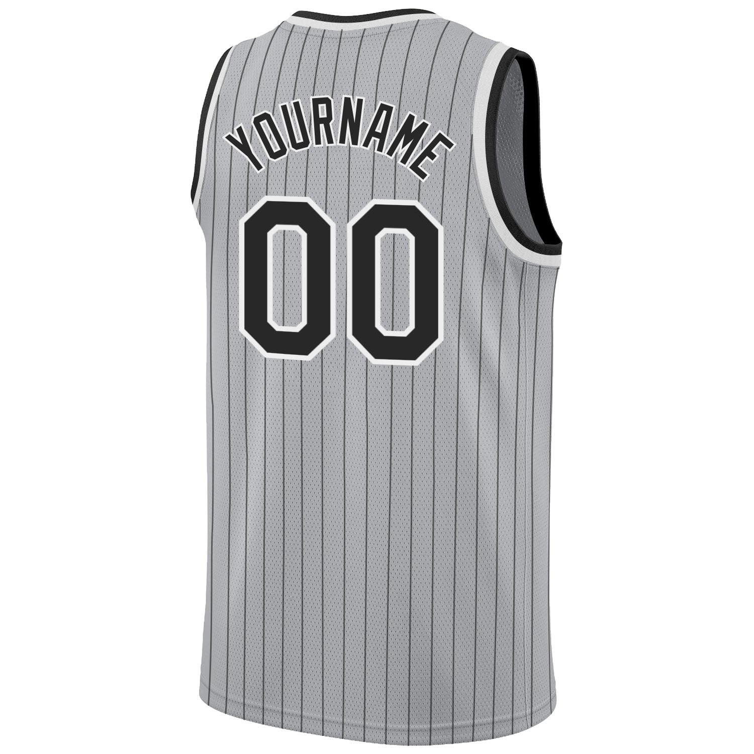 Cheap Custom Cream Gray Pinstripe Black Authentic Baseball Jersey Free  Shipping – CustomJerseysPro