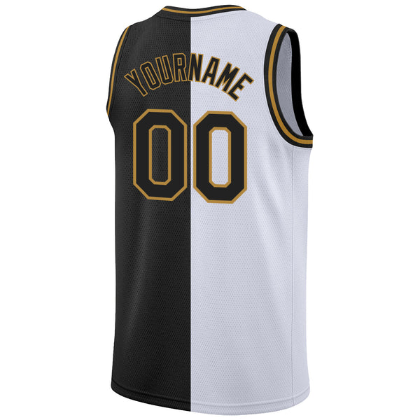 Cheap Custom Black Black-White Authentic Throwback Basketball Jersey Free  Shipping – CustomJerseysPro