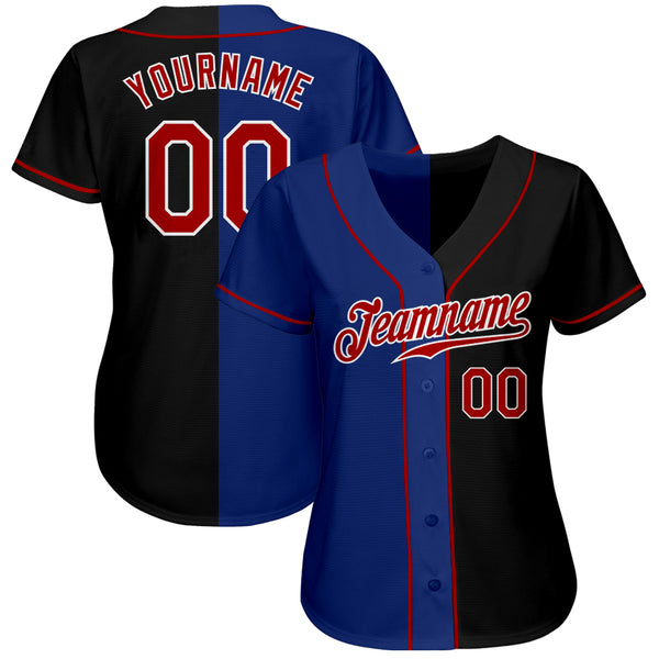 Custom Cream Red-Royal Baseball Jersey – CustomJerseysPro