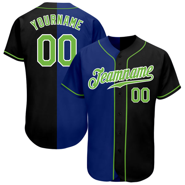 Cheap Custom Neon Green Gold-Black Authentic Fade Fashion Baseball Jersey  Free Shipping – CustomJerseysPro