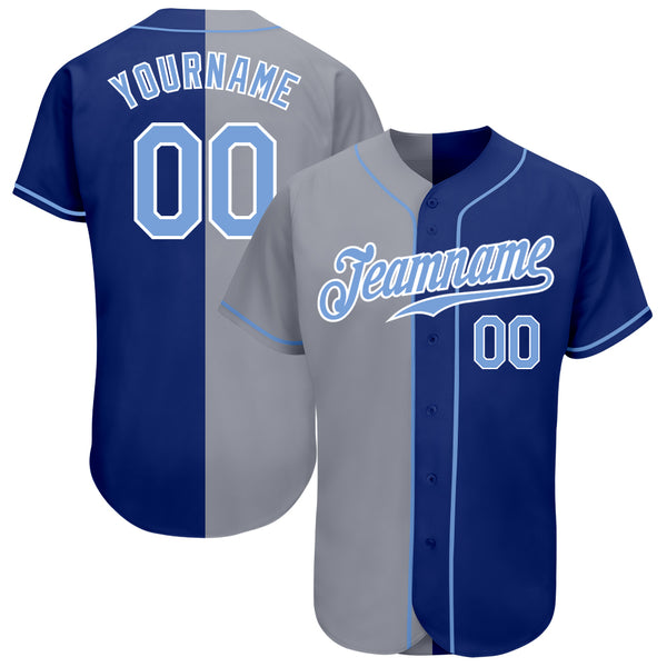 Cheap Custom Light Blue Orange-Royal Authentic Two Tone Baseball Jersey  Free Shipping – CustomJerseysPro