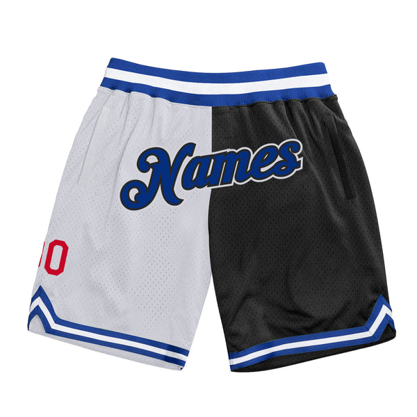 Cheap Custom Black White Authentic Throwback Basketball Shorts Free  Shipping – CustomJerseysPro