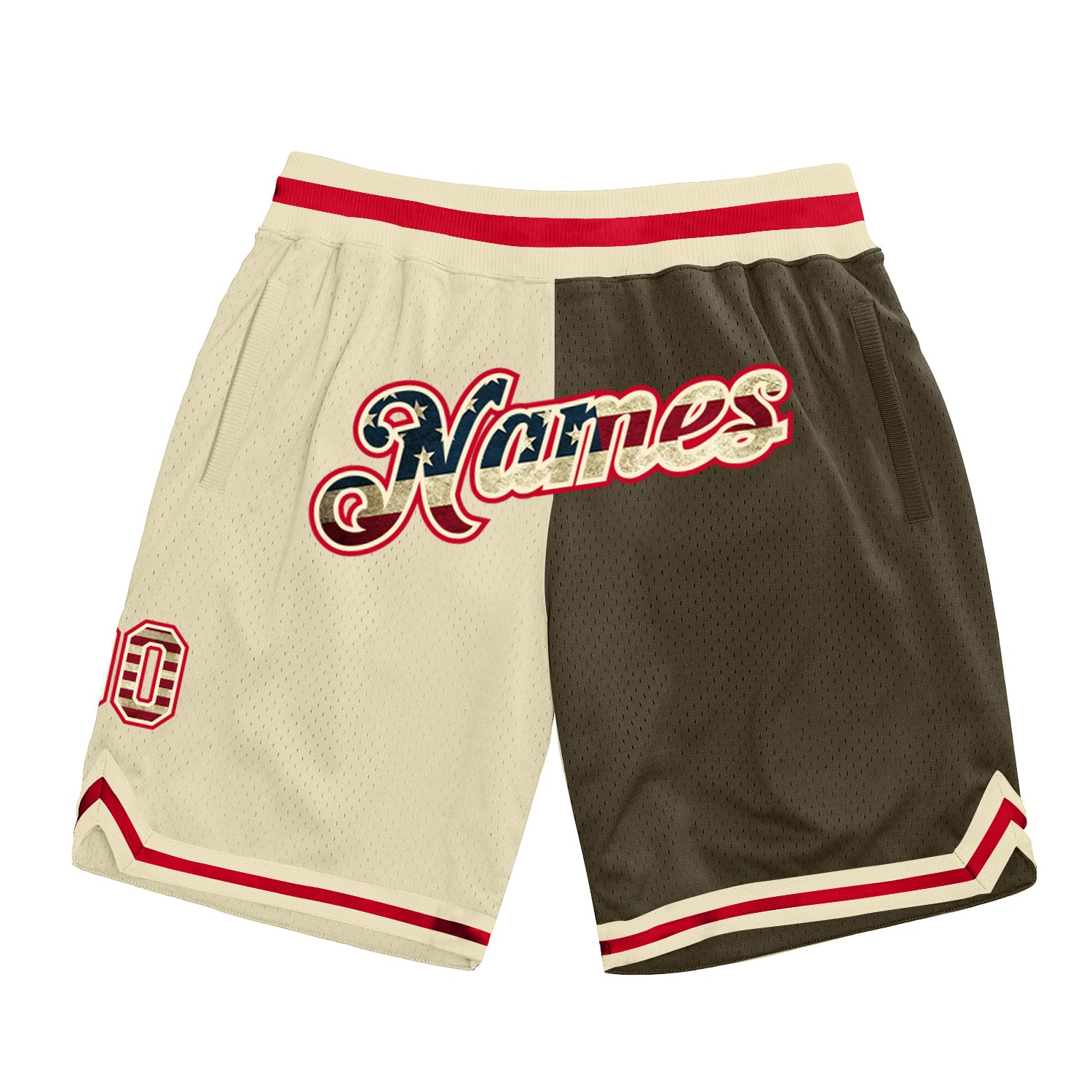 vintage style basketball shorts