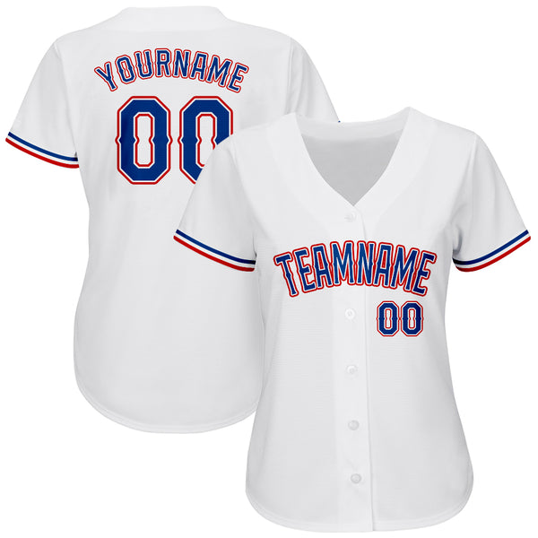 Sale Build Red Baseball Authentic Royal Jersey White – CustomJerseysPro