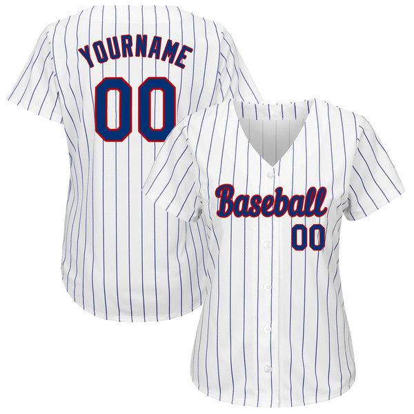 Sale Build Baseball Authentic White Jersey Royal – CustomJerseysPro