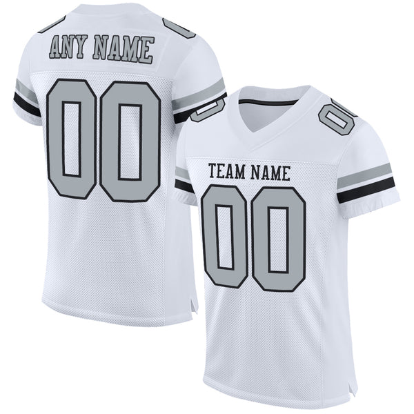 Custom Pink White Mesh Authentic Football Jersey – CustomJerseysPro