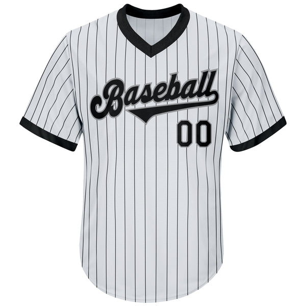 Sale Build Black Baseball Authentic Red Throwback Shirt White –  CustomJerseysPro