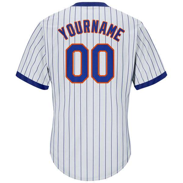 Personalized NY Mets Stitch Baseball Jersey - Royal