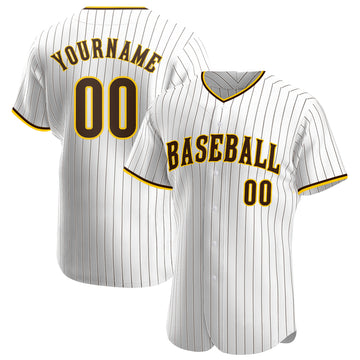 The best selling] Custom Chicago Cubs Full Printed Unisex Pinstripe  Baseball Jersey - White