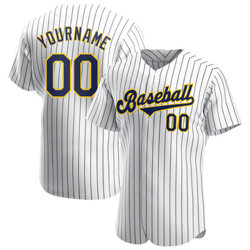 Kansas City Royals Womens White Opening Night Pinstripe Jersey