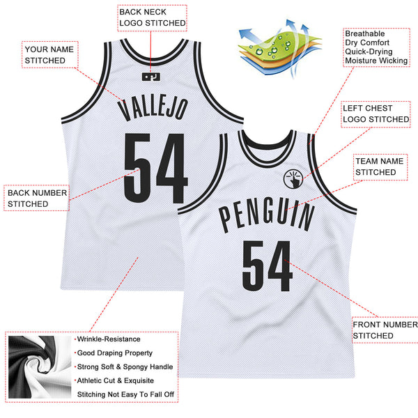 Sale Build White Basketball Black Rib-Knit Jersey Gold – CustomJerseysPro