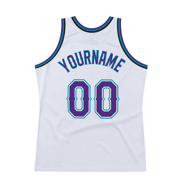 Sale Build Light Blue Basketball Authentic Black Throwback Jersey Purple –  CustomJerseysPro